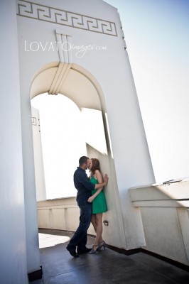 orange county engagement portraits