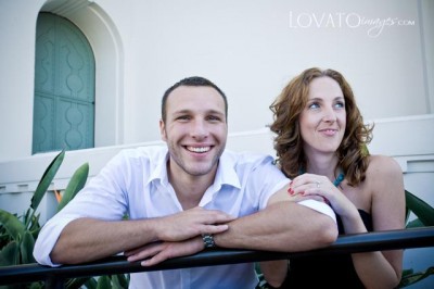 orange county engagement portraits