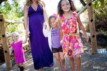 Fun Photos with Orange Portrait Photography