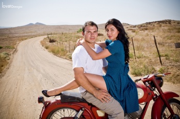 fun engagment photos