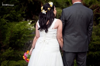 orange wedding photography images