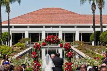 Nixon Library wedding