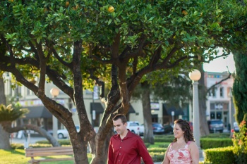 old towne orange engagement photography